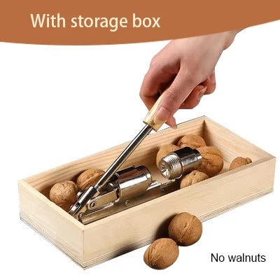Manual Nut Cracker Stainless Steel Mechanical Sheller Kitchen Tools Pecan Filbert Walnut Nutcracker Fast Opener Nutcracker Clamp