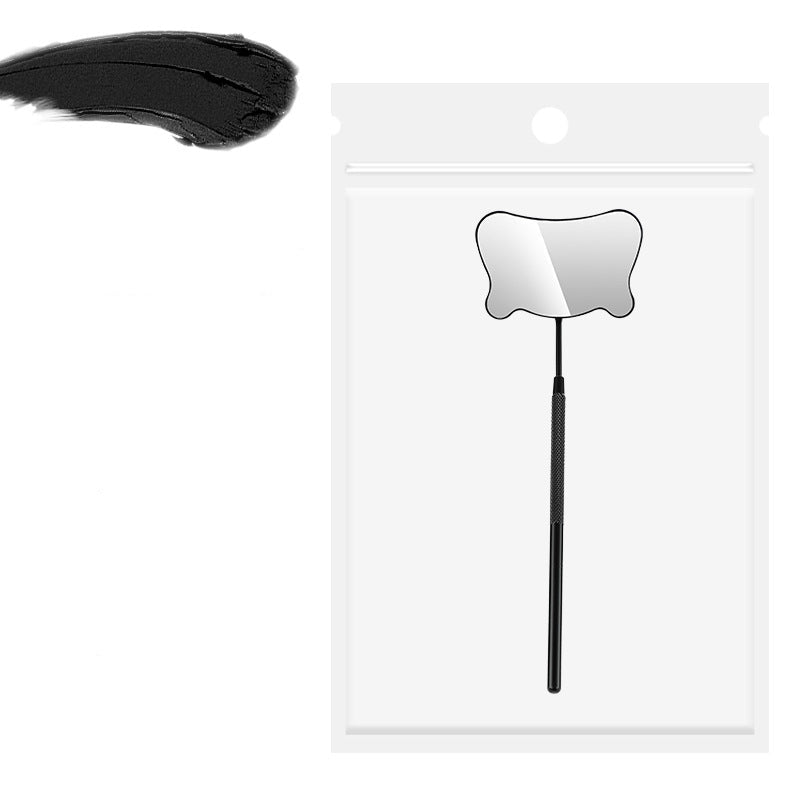 Hot-Selling Cross-Border Stainless Steel Grafting Flowering Auxiliary Tool Special Makeup Beauty Mirror Eyelash Inspection Mirror Eyelash Extensions