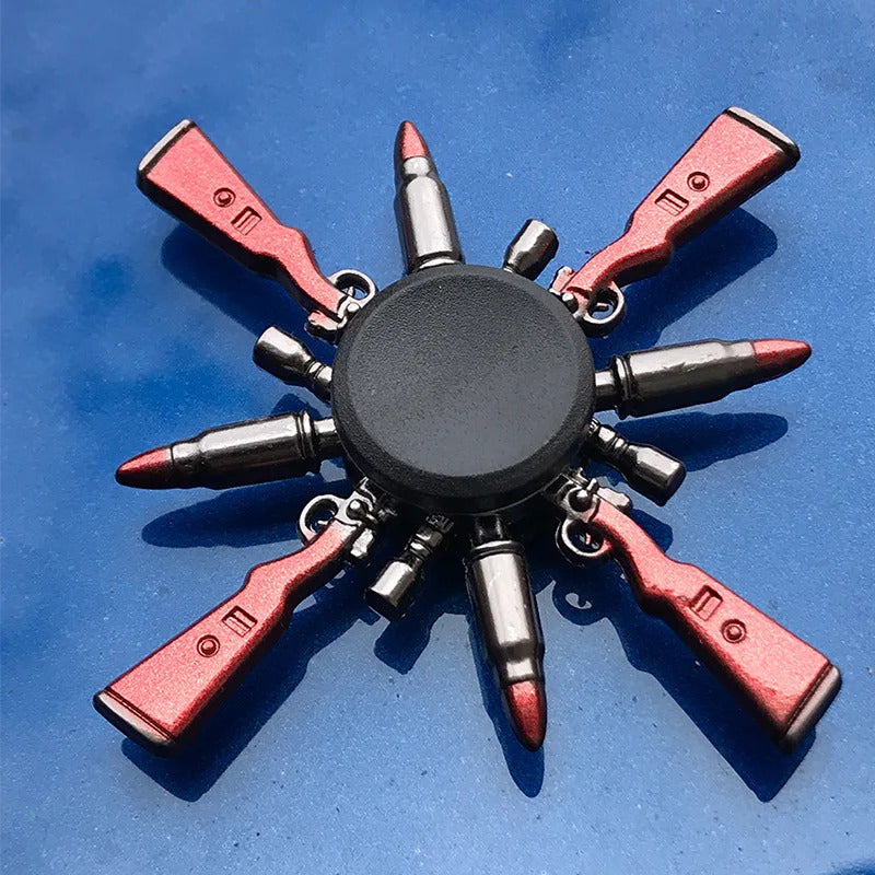 Creativity Hand Spinner Gun Zinc Alloy Metal Fidget King of Glory Weapon Series Kids Stress Relief Funny Toys