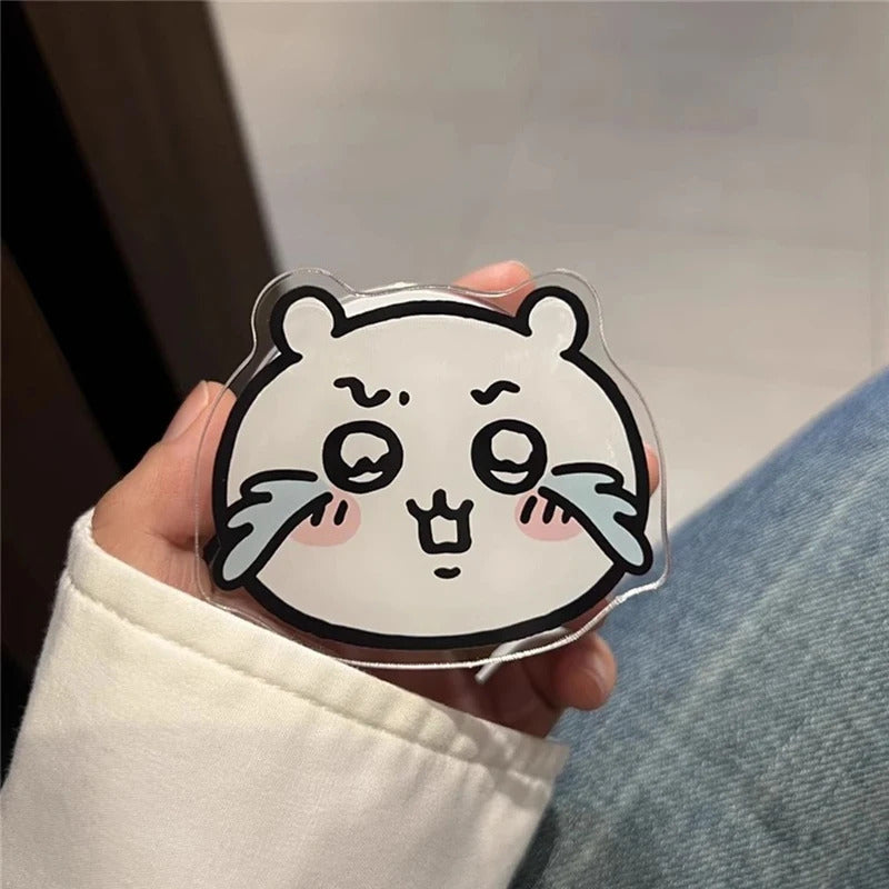 Chikawas Cartoon Mobile Phone Holder Magnetic ハチワレ うさぎ for IPhone Wireless Charging Box Holder Cute Decoration