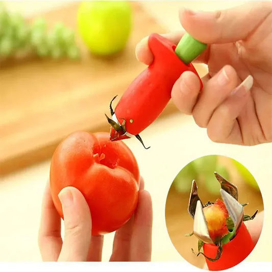Strawberry Catcher Stainless Steel Pineapple Eye Digger, Eye Removal Clip, Tomato Knife, Kitchen Tool