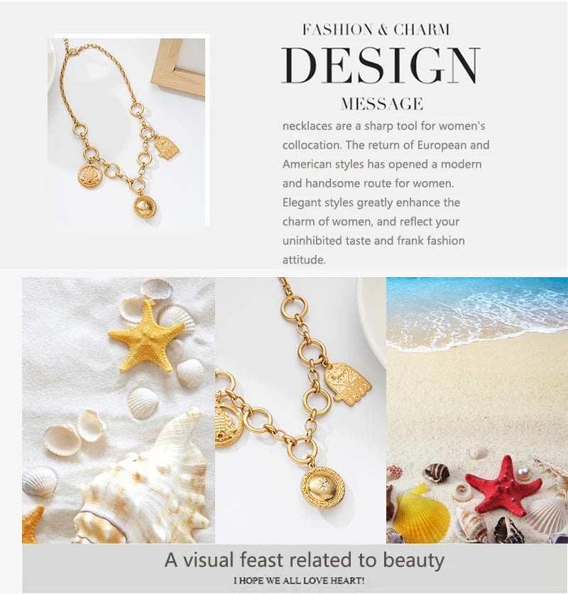 red Pepper Necklaces for Women Multilayer Collar Chain Verse Christian Jewelry 18K Gold Choker Plated/Stainless