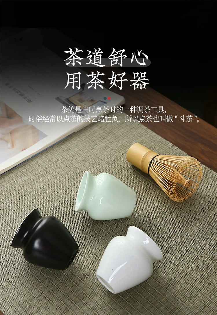 Japanese Bamboo Matcha Green Tea Beater Powder Whisk Matcha Whisk Bamboo Tea Stick Matcha Brush Teaware Tool Kitchen Accessories