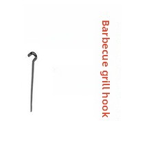 Stainless Steel Skewer Rack Grill Air Fryer Oven New Model Round Vertical 24-Skewer Hanging Grill Oven