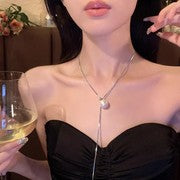 Temperament Painless Magnetic Suction Earrings Women's Ear Bone Clips Without Ear Holes Cold Style All-match Exquisite High-end Sense Niche Ear Accessories