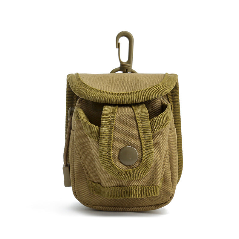 Wholesale Waterproof Outdoor Tactics Slingshot Bag Marble Waist Bag Camouflage Slingshot Steel Ball Integrated Waist Hanging Steel Ball Bag