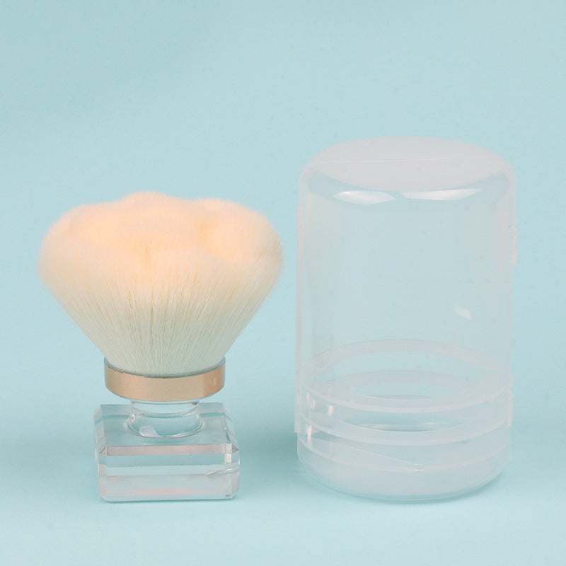 Yasna New Single Loose Powder Brush Foundation Brush Large Dust Brush Soft Bristle Brush Beauty Tool Makeup Brush