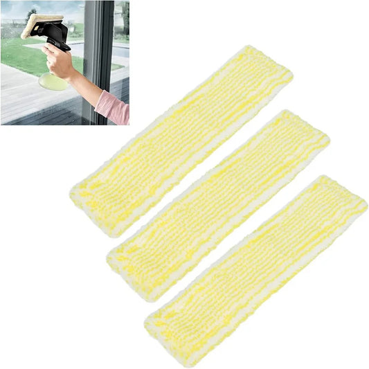 Microfiber Cloth Pad Window Vacuum Cleaner Replacement Microfiber Window Cleaner Pad Fit for Karcher WV2 WV5 Home Cleaner