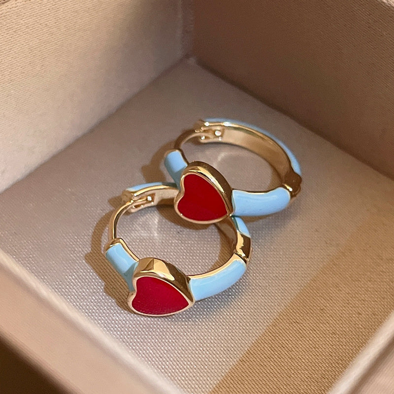 Vintage Earrings Fashion Versatile Ear Jewelry Niche Light Luxury High-end Accessories