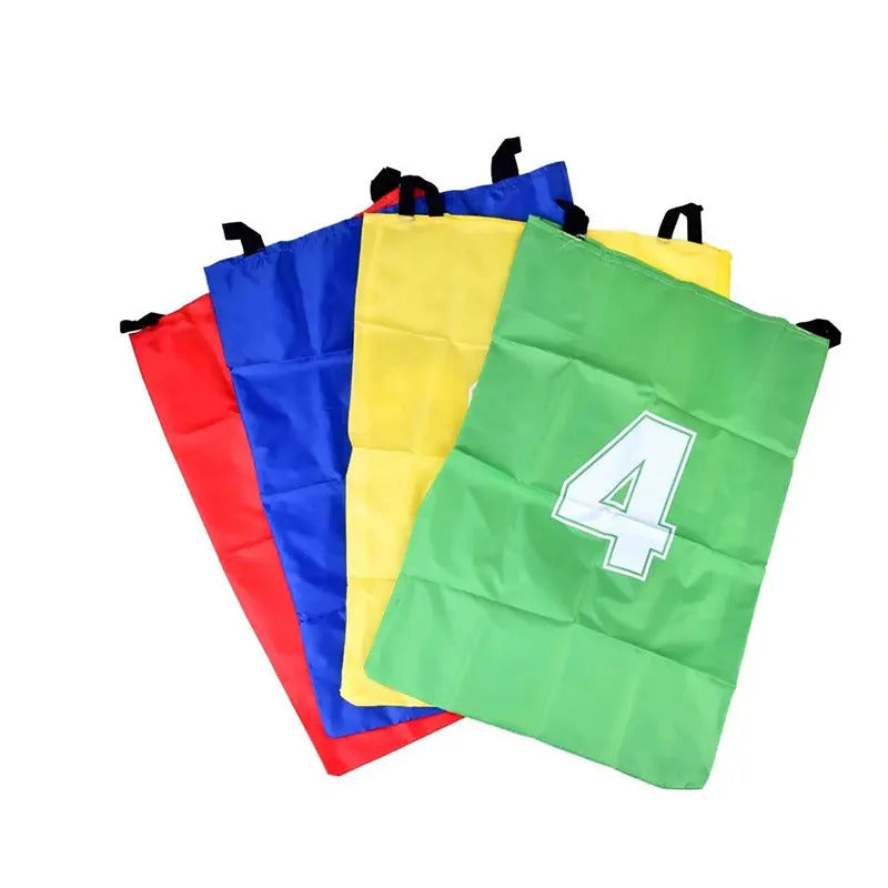 4PCS Outdoor Sports Props Kangaroo Jumping Bag Sack Race Games Parent-child Interactive Sense Training Kids Preschool Toys Gift