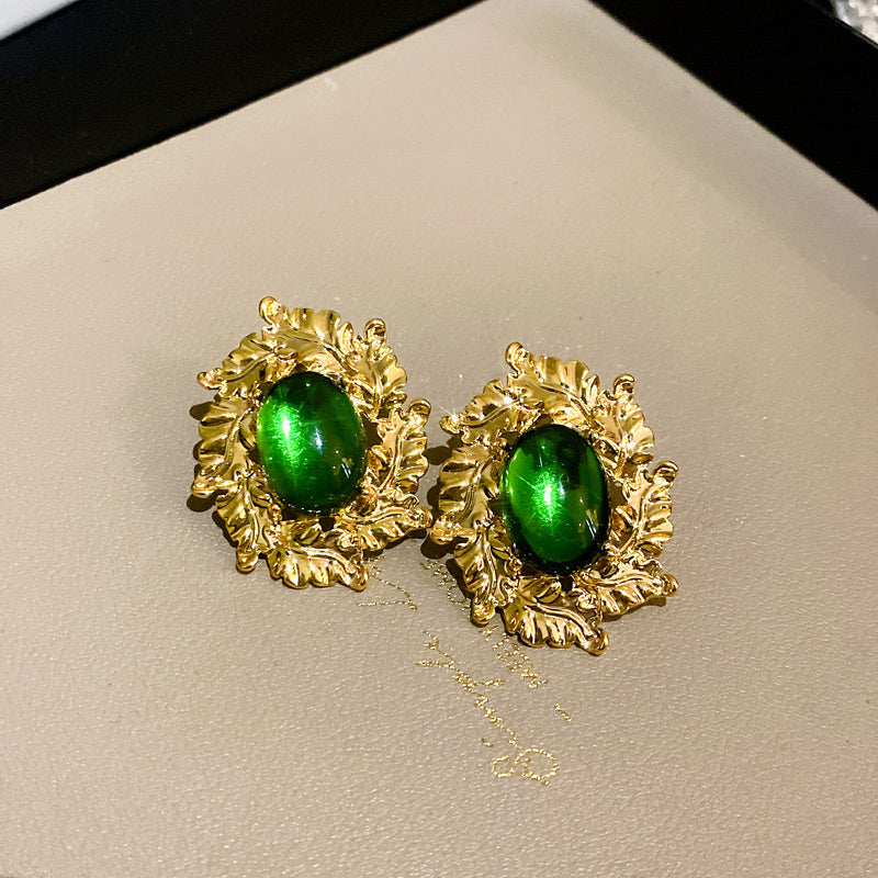 Vintage Earrings Fashion Versatile Ear Jewelry Niche Light Luxury High-end Accessories