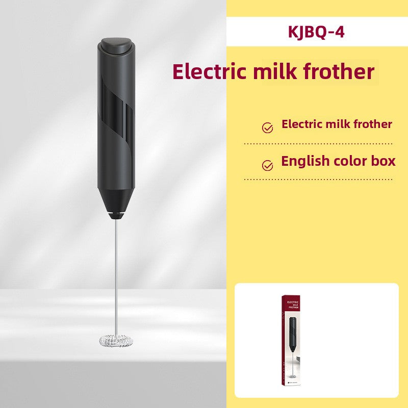 Amazon Electric Milk Beater New Stainless Steel Coffee Cream Electric Milk Beater Egg Beater Portable Blender