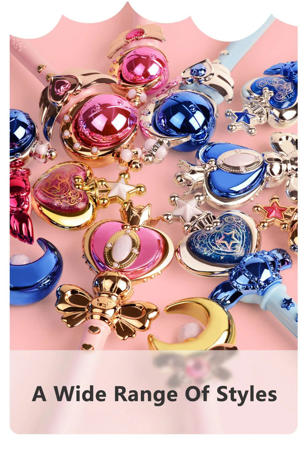 Flower Fairy Glowing Sound Effects Stars Magic Wand Children Magic Fairy Princess Costume Props Dollhouse Party Favor For Girls