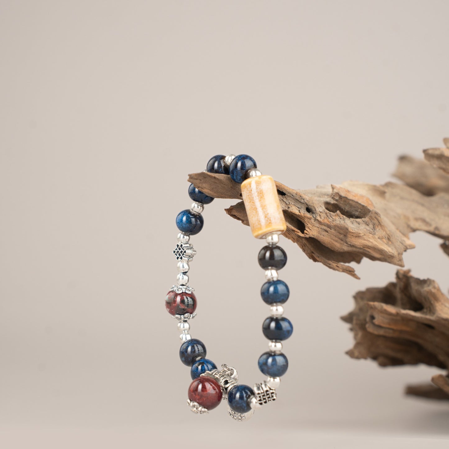 Jingdezhen Ceramic Jewelry Ethnic Style Simple Mixed Style Women's Gift Bracelet