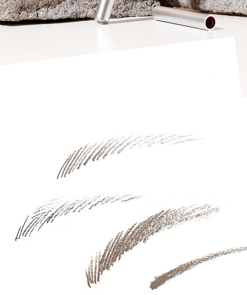 Makeup Xixi 3D Contour Mist Eyebrow Pencil Natural Color Definition Waterproof Smudge-proof Dual-ended Eyebrow Pencil