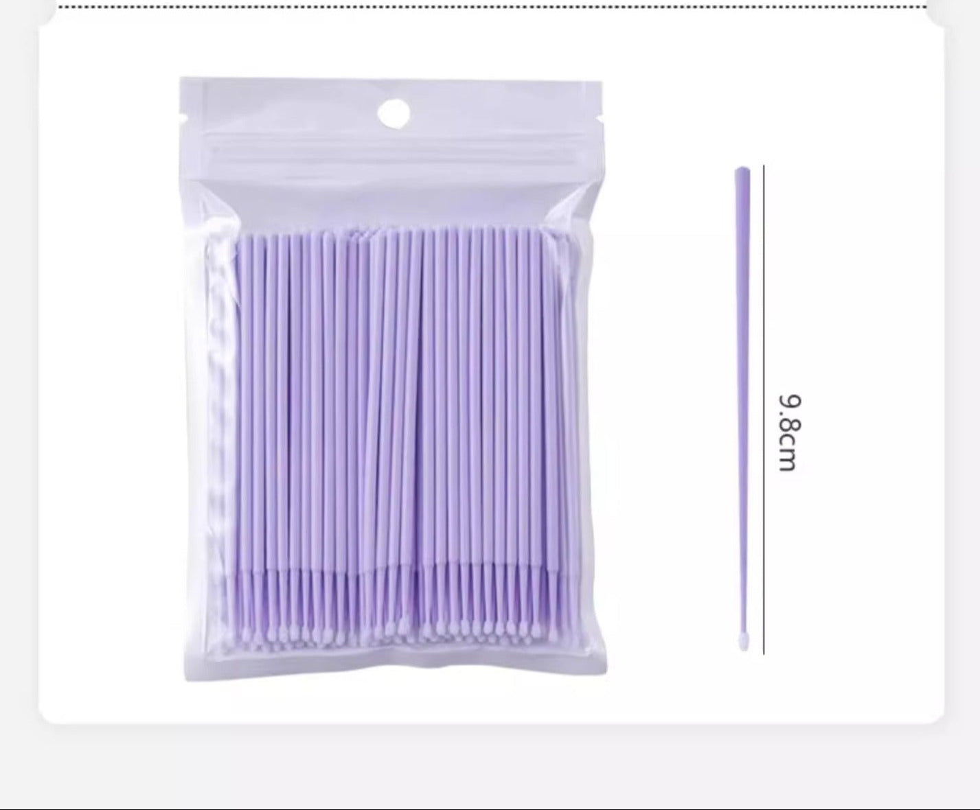 Nano Cotton Swab Makeup Special Changing the Makeup Eyeliner Remover Ultra-Fine Pointed Cotton Swab Eyelash Removal Eyelash Beauty Eyelash Tattoo Cleaning