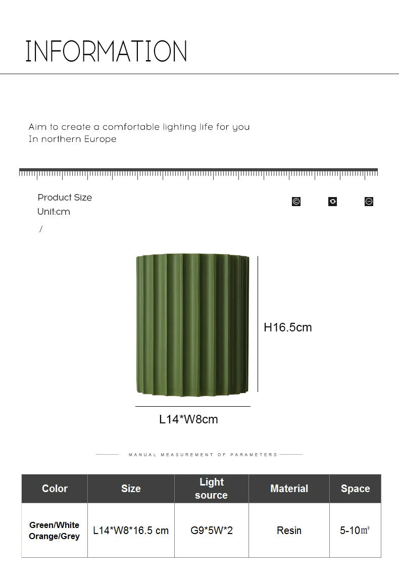 SANDYHA Nordic Modern Resin Led Wall Lights for Living Room Bedroom Corridor Stairs Indoor Home Decor Wand Lampen Lamparas Lamp