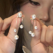 Temperament Painless Magnetic Suction Earrings Women's Ear Bone Clips Without Ear Holes Cold Style All-match Exquisite High-end Sense Niche Ear Accessories