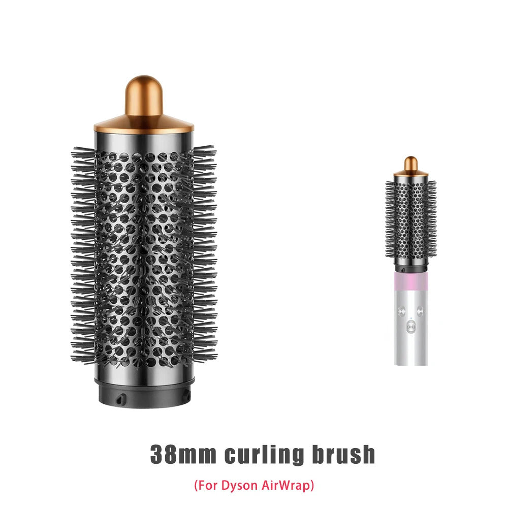 Cyan Hair Dryer Curling Attachment 30/40mm Auto Curling Nozzle For Dyson Supersonic&HS01/05 Airwrap Large Firm Smoothing Brush