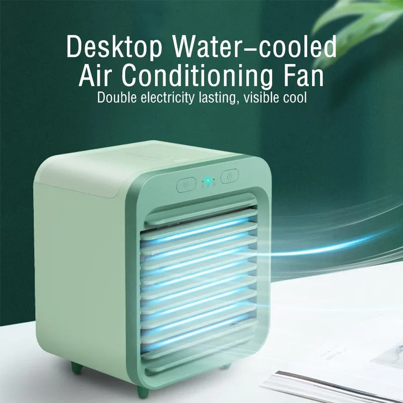 New USB Fan Mini 3 Gear Air Conditioner Cooler Fan Household Small Air Cooler Portable Humidifier for Home Office Desktop Fan