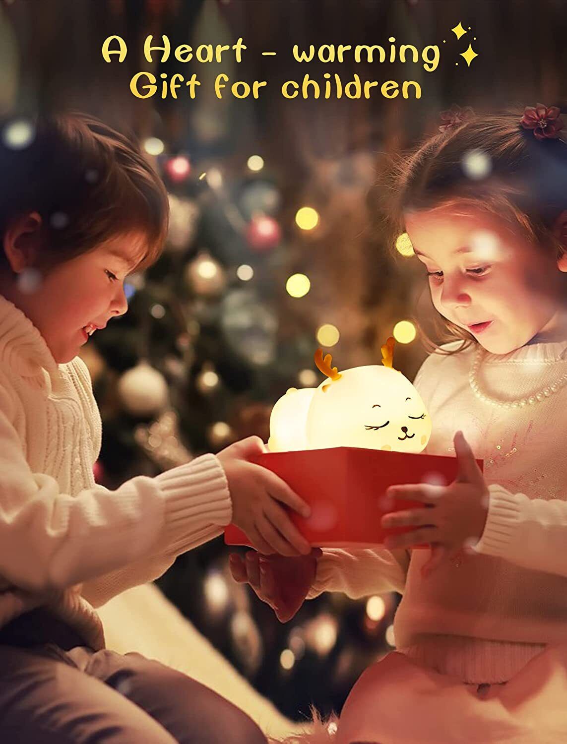 Silicone Deer Touch Lamp